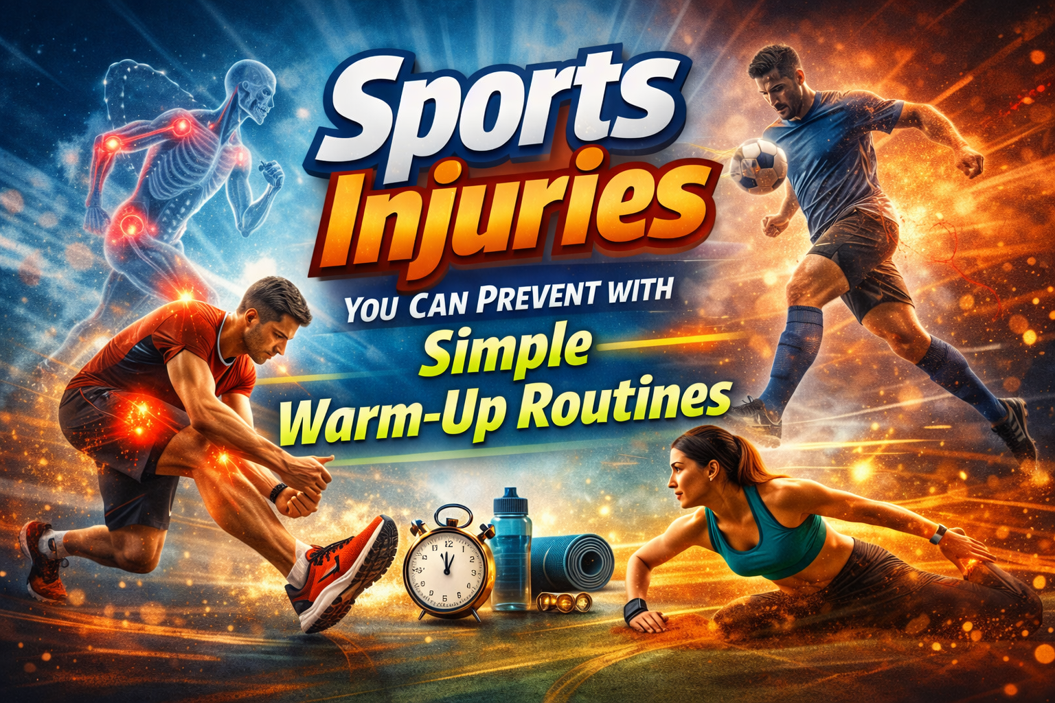 Sports Injuries You Can Prevent with Simple Warm-Ups